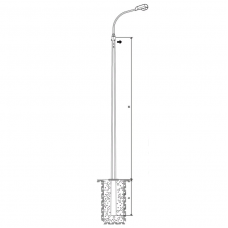 Опора МКС-9Ф-1,5